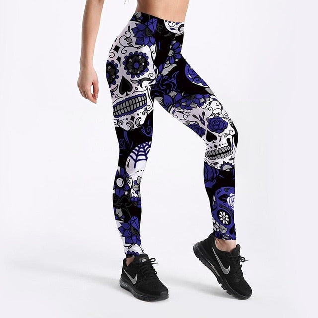 Spandex Fashion Digital Printed Leggings