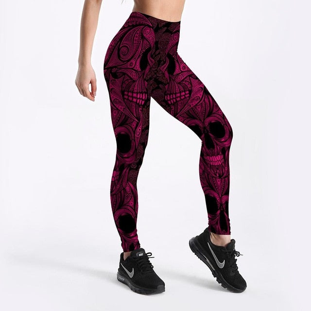 Spandex Fashion Digital Printed Leggings