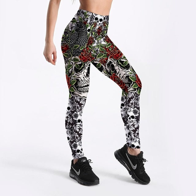 Spandex Fashion Digital Printed Leggings