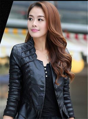 Women Slim Turn-down Collar x Fur Coat