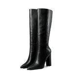 PU Leather Women Shoes Pointed Toe Fashion