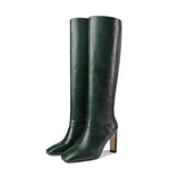 PU Leather Women Shoes Pointed Toe Fashion