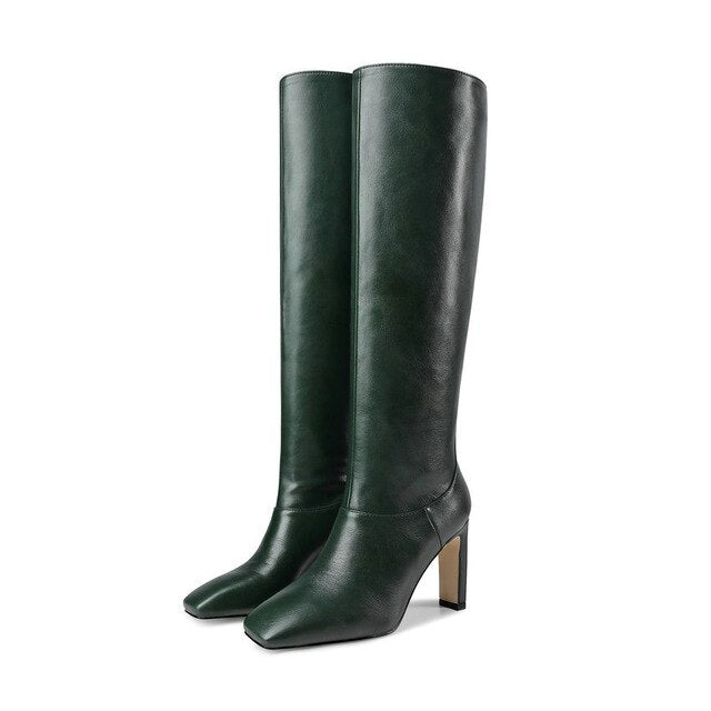 PU Leather Women Shoes Pointed Toe Fashion