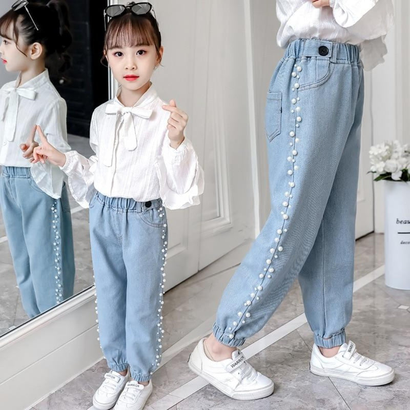Baby Jeans Girls Spring Summer Wear