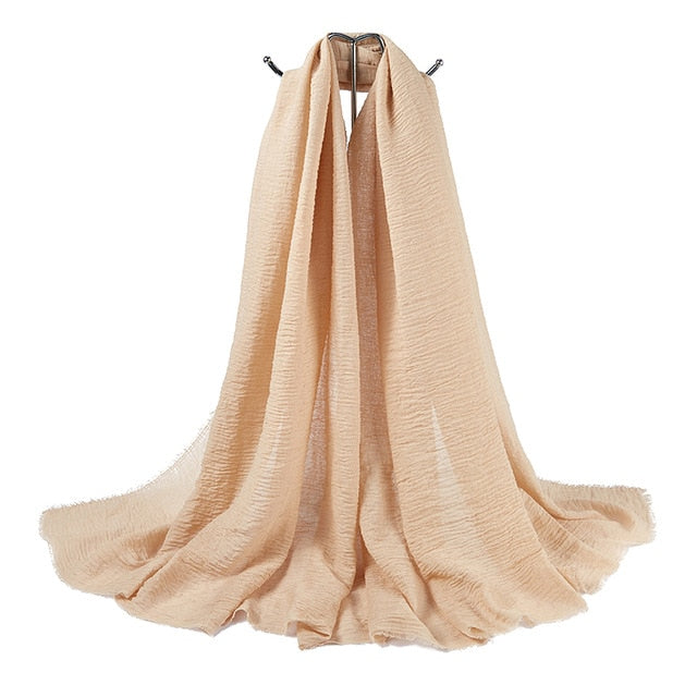 Muslim Crinkle Hijab: Modest Elegance at Wholesale Price.