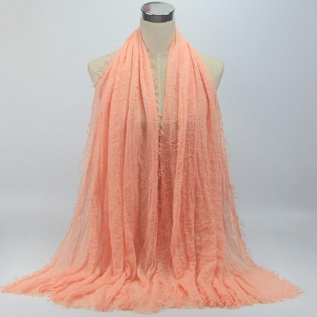 Muslim Crinkle Hijab: Modest Elegance at Wholesale Price.