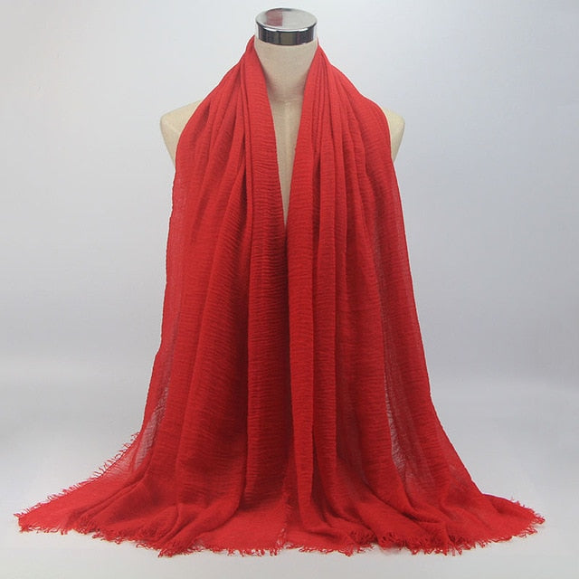 Muslim Crinkle Hijab: Modest Elegance at Wholesale Price.