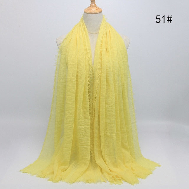 Muslim Crinkle Hijab: Modest Elegance at Wholesale Price.