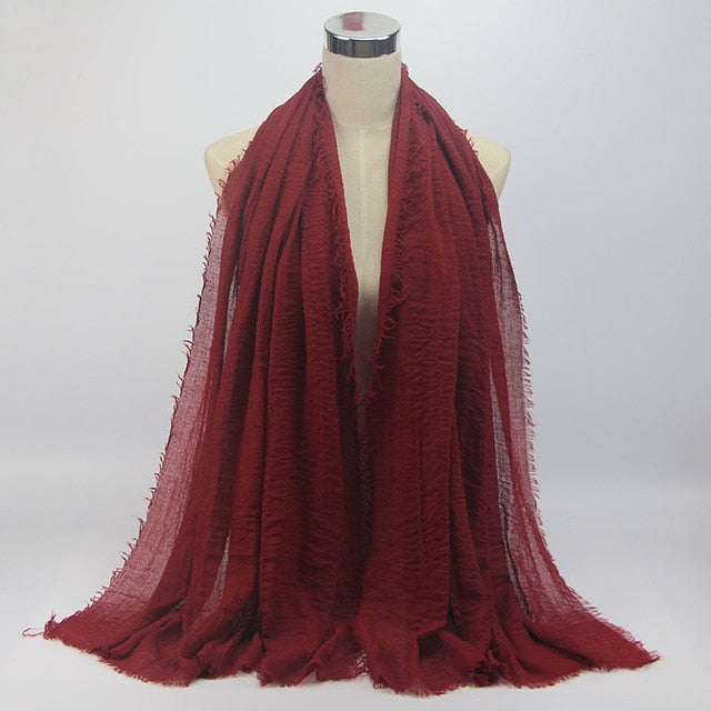 Muslim Crinkle Hijab: Modest Elegance at Wholesale Price.