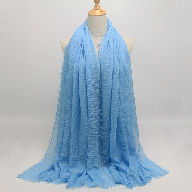 Muslim Crinkle Hijab: Modest Elegance at Wholesale Price.