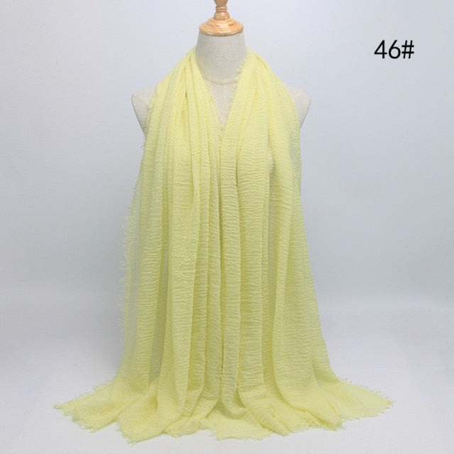 Muslim Crinkle Hijab: Modest Elegance at Wholesale Price.