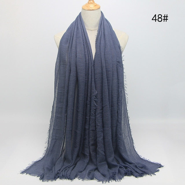 Muslim Crinkle Hijab: Modest Elegance at Wholesale Price.