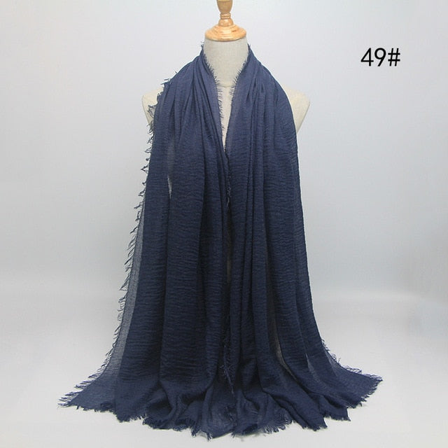Muslim Crinkle Hijab: Modest Elegance at Wholesale Price.
