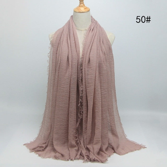 Muslim Crinkle Hijab: Modest Elegance at Wholesale Price.