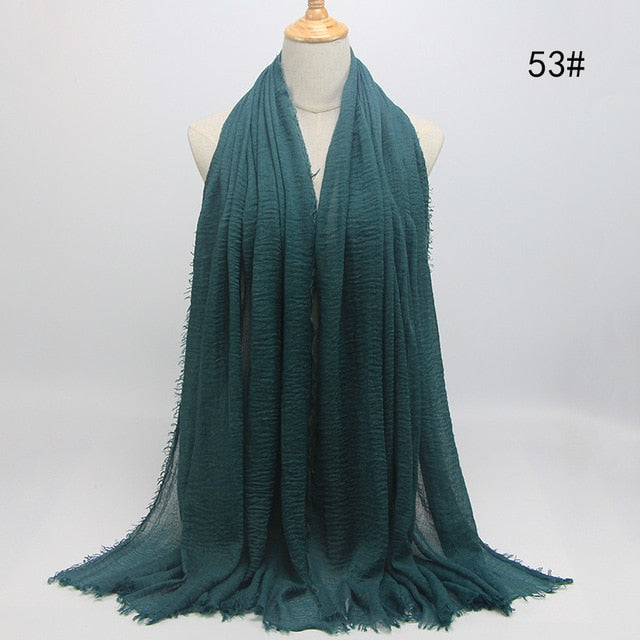 Muslim Crinkle Hijab: Modest Elegance at Wholesale Price.