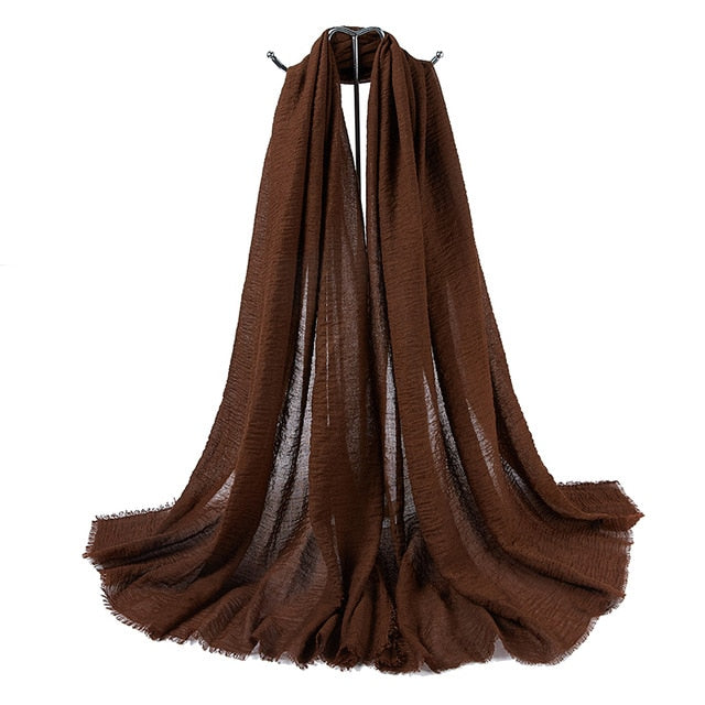 Muslim Crinkle Hijab: Modest Elegance at Wholesale Price.