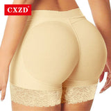CXZD  Women Butt Lifter Panty Fake Buttock Body Shaper Padded Underwear Lady Lift Bum High Waist Tummy Control Hip Panties