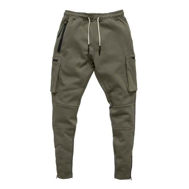Joggers Men Pockets Muscle Mens Pants ,