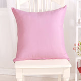 YWZN Solid Candy Color Pillowcases