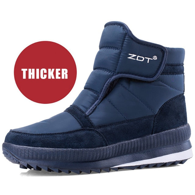Men Boots Waterproof Thick Warm