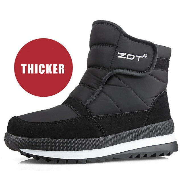 Men Boots Waterproof Thick Warm