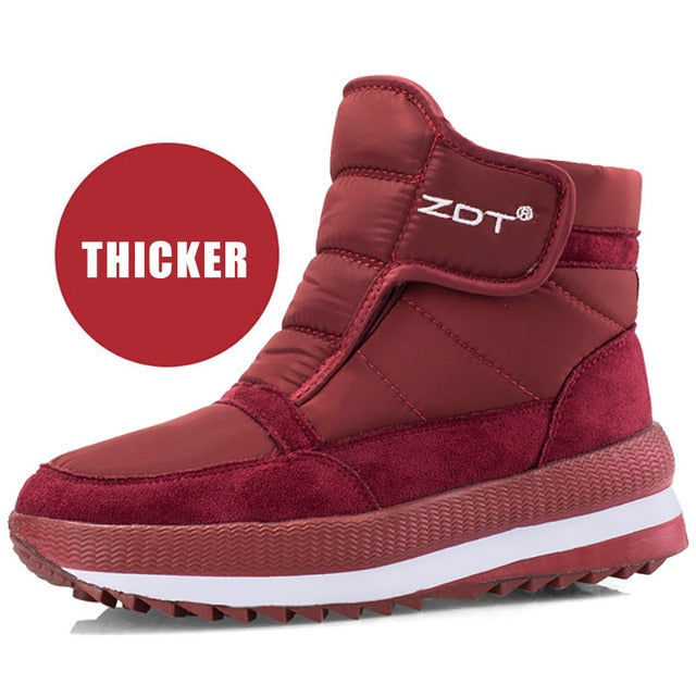 Men Boots Waterproof Thick Warm