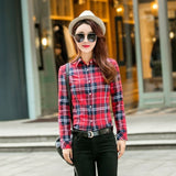 Flannel Casual Long Shirt