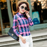 Flannel Casual Long Shirt