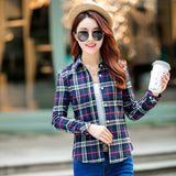 Flannel Casual Long Shirt
