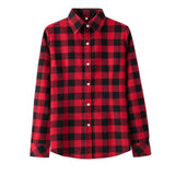 Flannel Casual Long Shirt