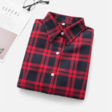 Flannel Casual Long Shirt