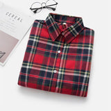 Flannel Casual Long Shirt