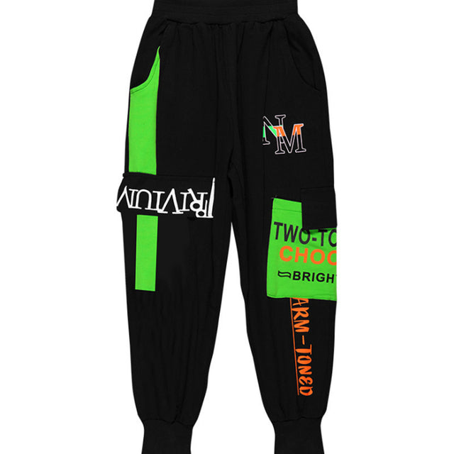 Boys Pants Solid Cargo Pants Teenage Boy