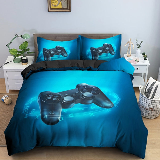 Gaming Themed Bedroom Decor Gamer Comforter