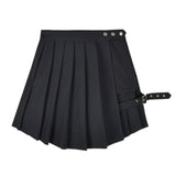 High Waist Patchwork Mini Skirt Fashion Streetwear