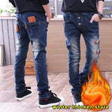 Children Boys Jeans Denim Casual Pencil Jeans