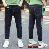 Children Boys Jeans Denim Casual Pencil Jeans