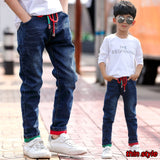 Children Boys Jeans Denim Casual Pencil Jeans