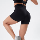 Yoga Shorts Sports Running For Women Push Up Leggings