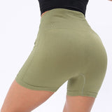 Yoga Shorts Sports Running For Women Push Up Leggings