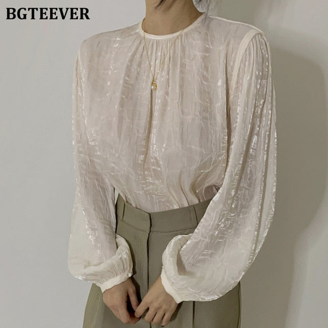 Office Casual Women Dress Shirt