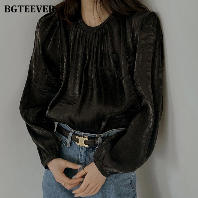 Office Casual Women Dress Shirt