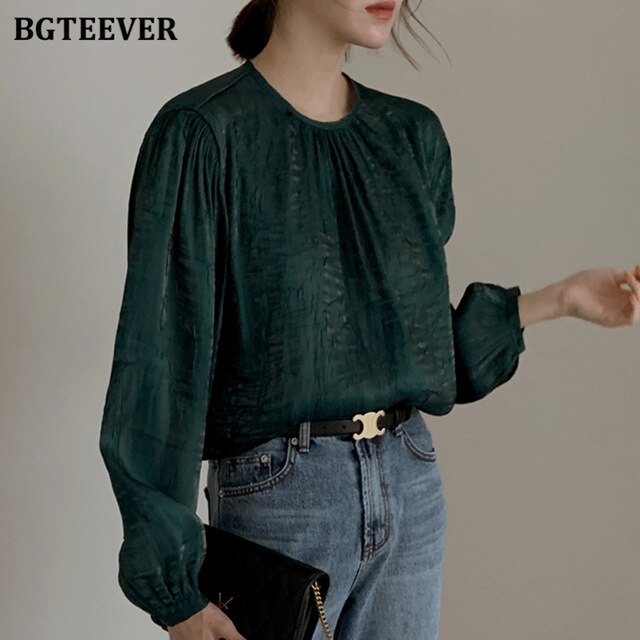 Office Casual Women Dress Shirt