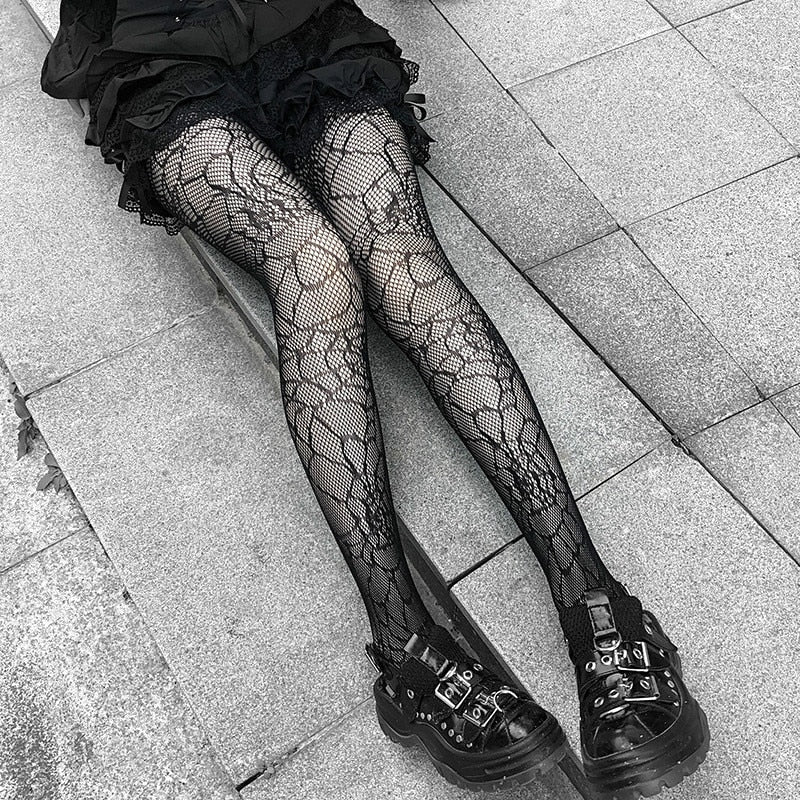Gothic Tights Sexy Cosplay Costume Fishnet Stockings