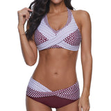 Polka Dots Bathing Suit Push-Up Beach Swimsuit