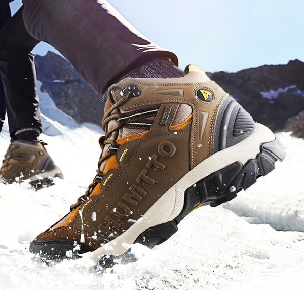 Waterproof Ankle Men Snow Boots