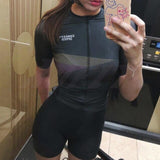 Kafitt Women's Cycling Jumpsuit Triathlon Monkey Lycra Sports Cycling Clothing Lady Ciclismo Biker Shorts Set Wholesale Clothing