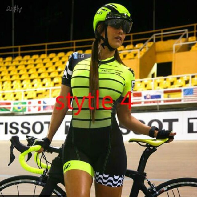 Kafitt Women's Cycling Jumpsuit Triathlon Monkey Lycra Sports Cycling Clothing Lady Ciclismo Biker Shorts Set Wholesale Clothing