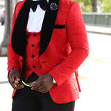 Terno 3 Pieces Custom Made Classic Suits