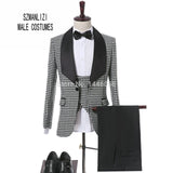 Terno 3 Pieces Custom Made Classic Suits